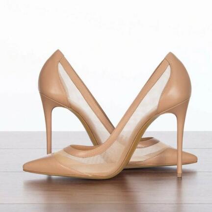 Women'S Shoes In Size 12 - Escarpins Sexy en daim rose noir,