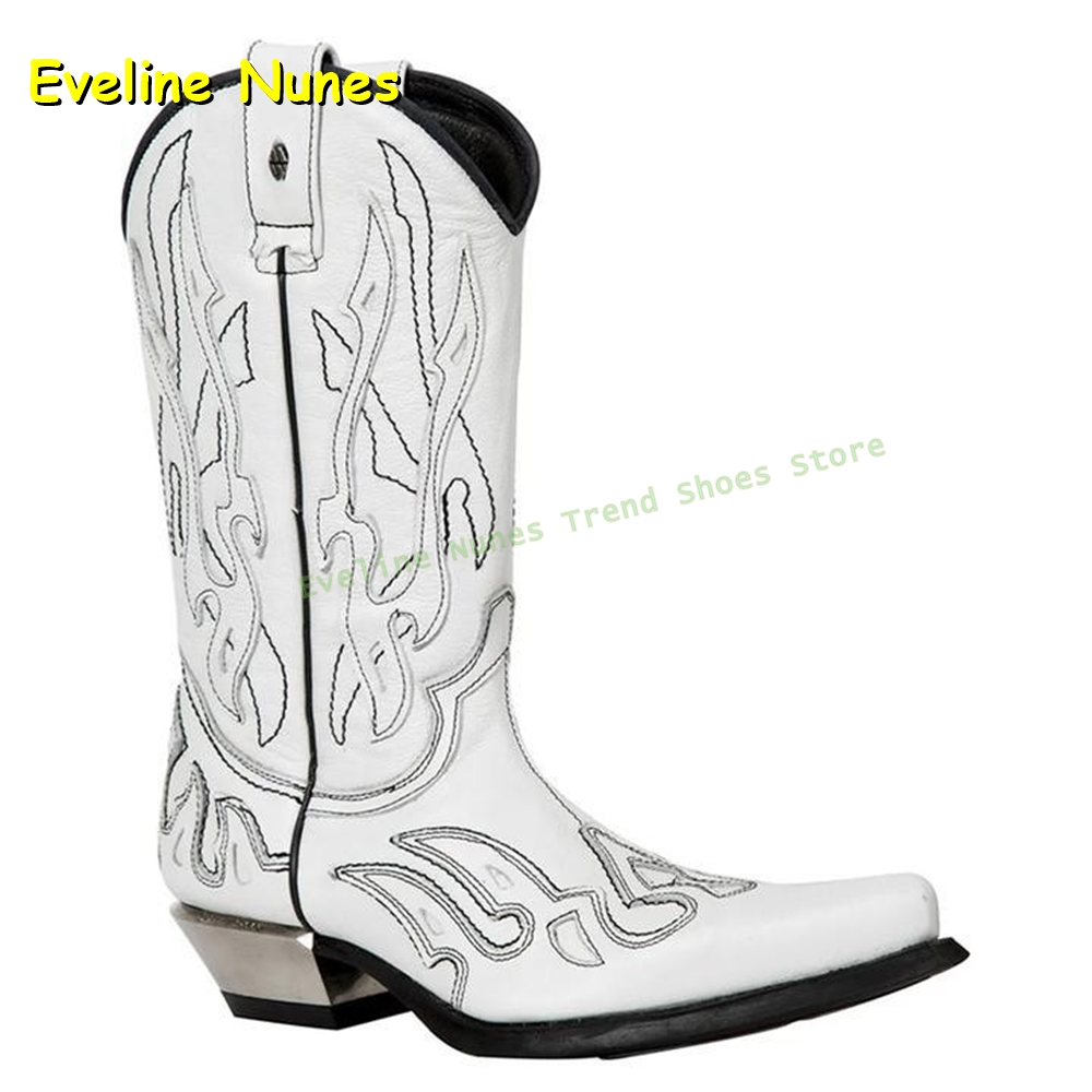 Women'S Shoes Trending 2025 - Bottes de chevalier Punk à motif