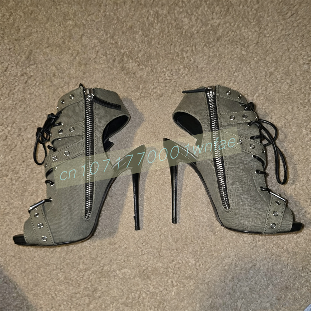 Sandales à talons hauts pour f - Strappy Heeled Sandals avis et prix