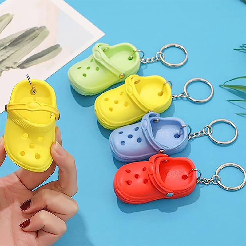 100 pièces Mini porte-clés sty - Croc Style Clog avis et prix
