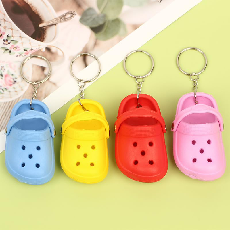 100 pièces Mini porte-clés sty - Croc Style Clog avis et prix