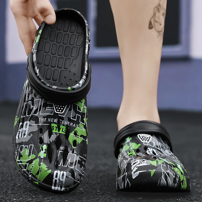 Nouvelles pantoufles pour homm - Croc Style Clog avis et prix