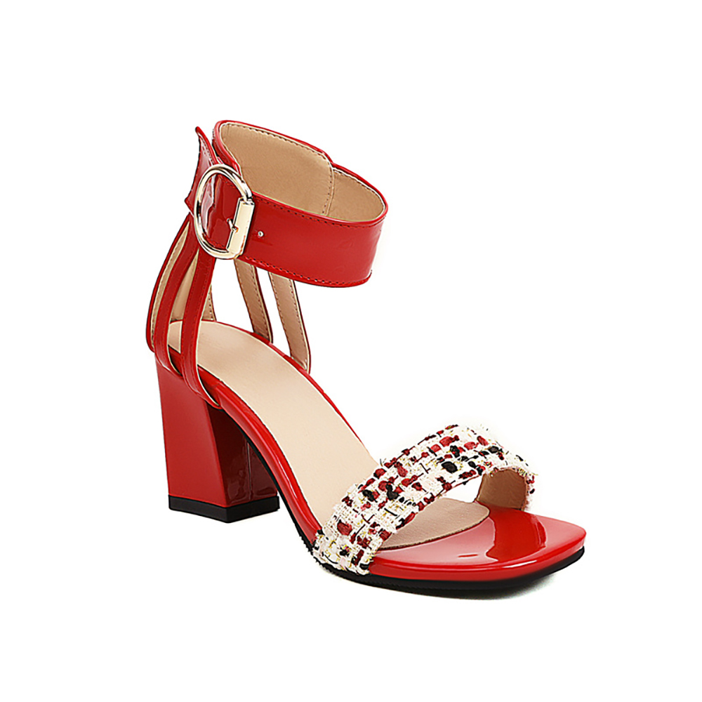 Sandales d'été 2026 en tweed à - Women'S Shoes In Size 12 avis et prix