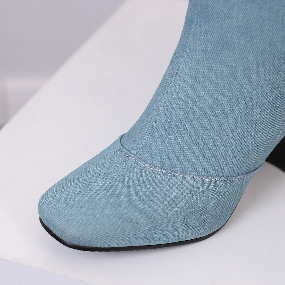 Nouveau hiver noir bleu femmes - Women'S Shoes In Size 12 avis et prix