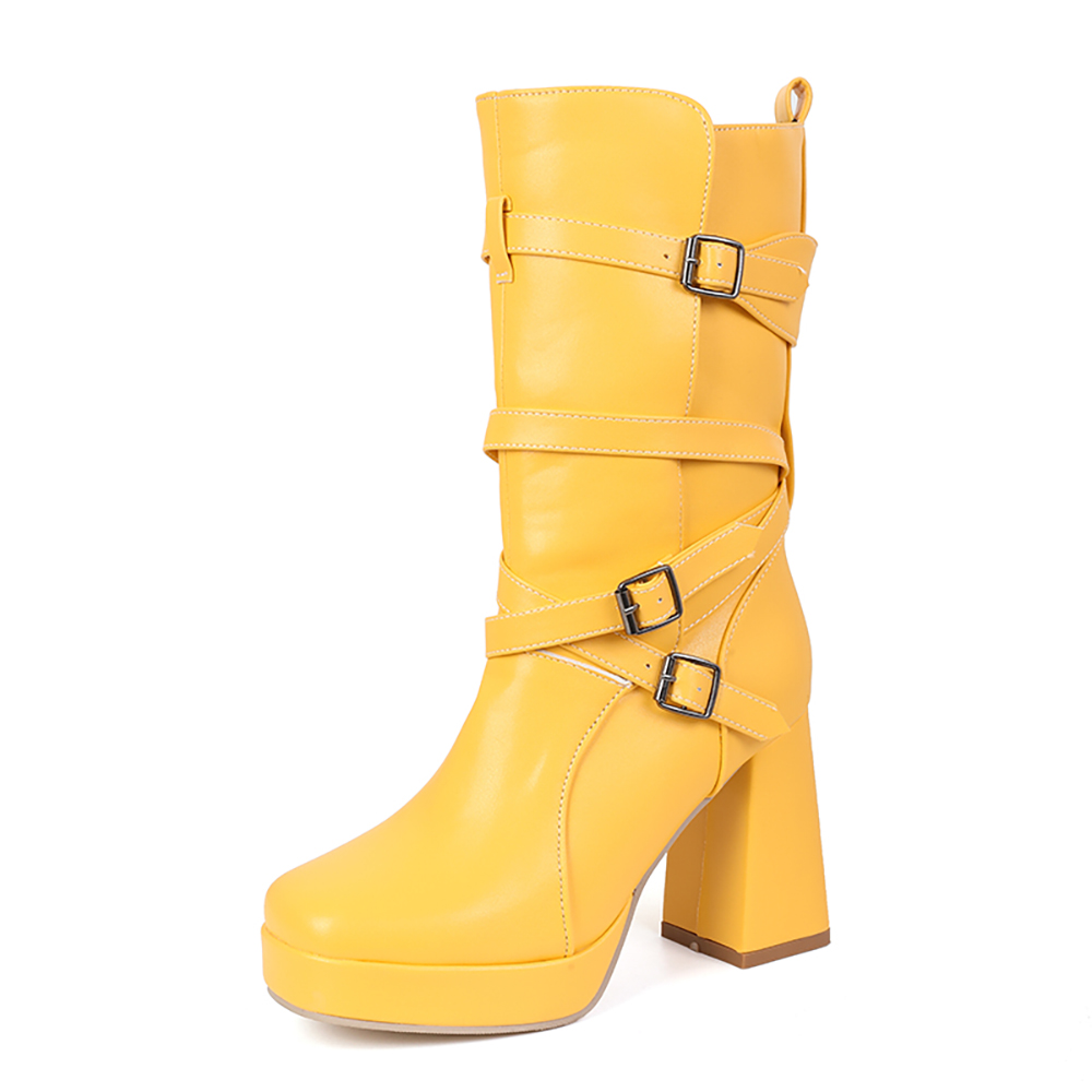 Bottes mi-mollet confortables  - Women'S Shoes In Size 12 avis et prix