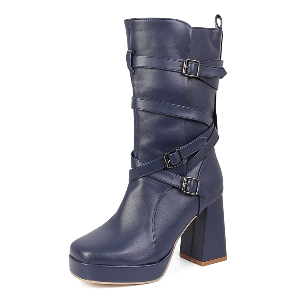 Bottes mi-mollet confortables  - Women'S Shoes In Size 12 avis et prix