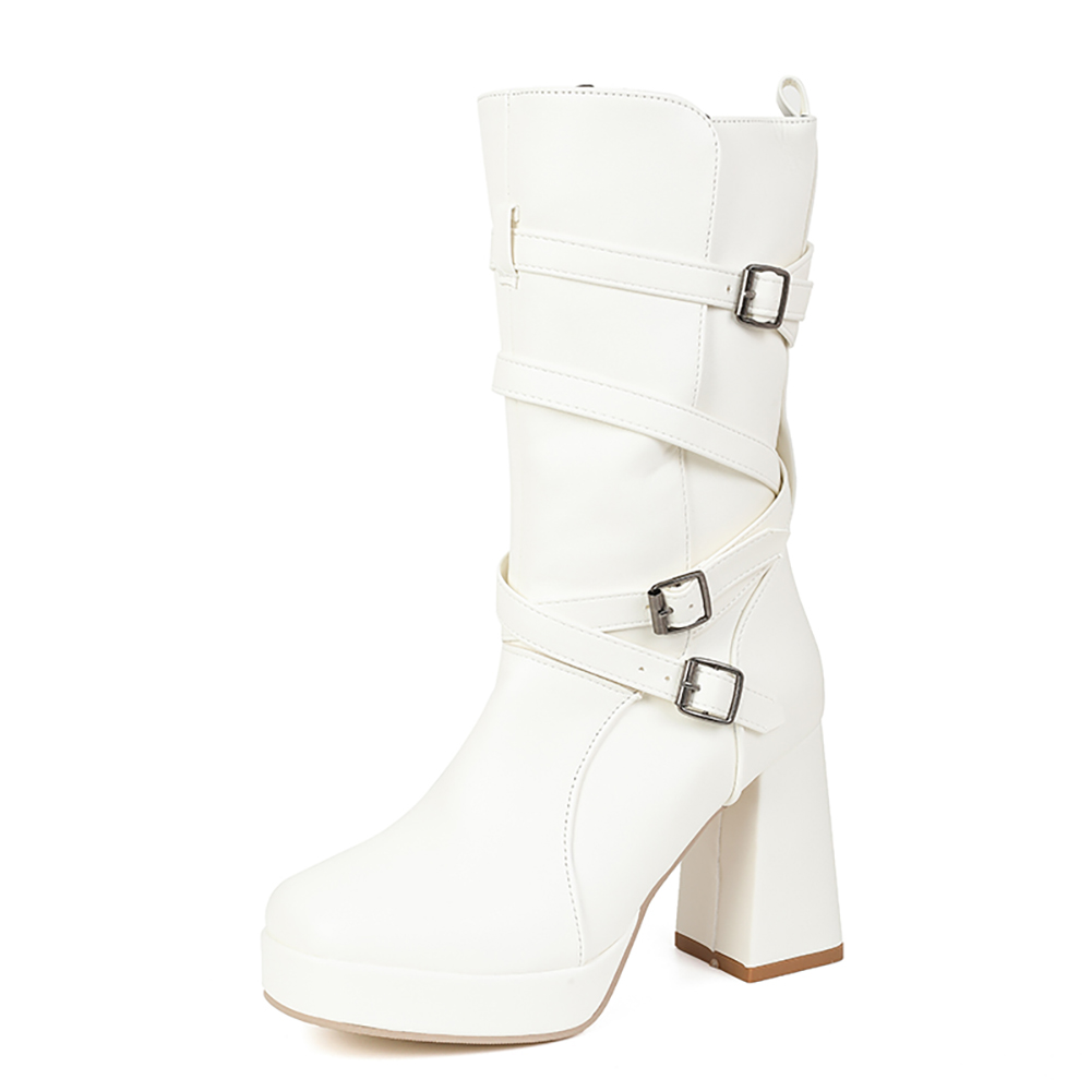 Bottes mi-mollet confortables  - Women'S Shoes In Size 12 avis et prix