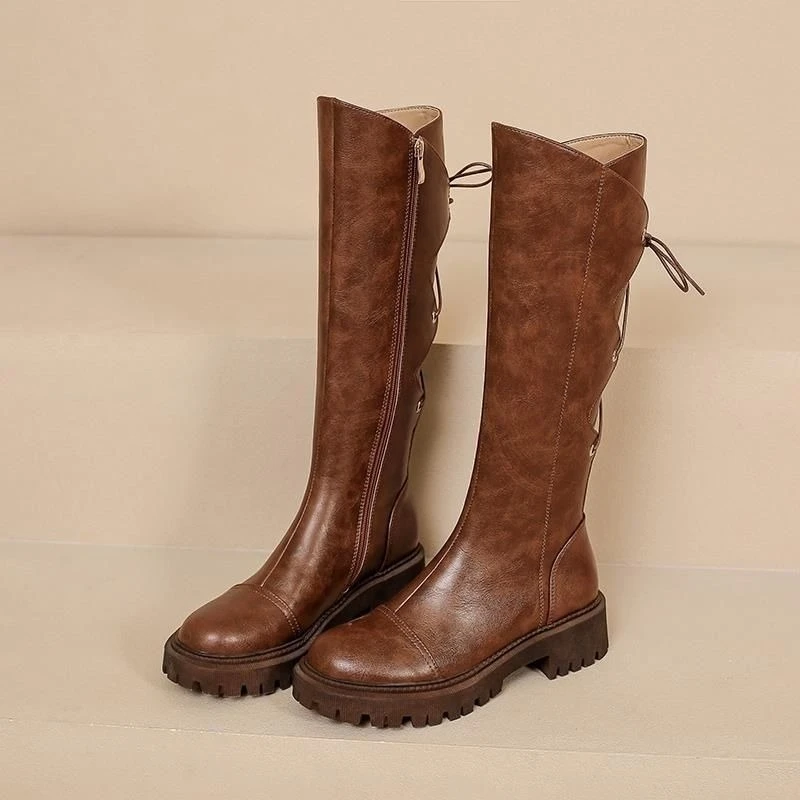 Bottes longues à plateforme en - Women'S Shoes Trending 2025 avis et prix