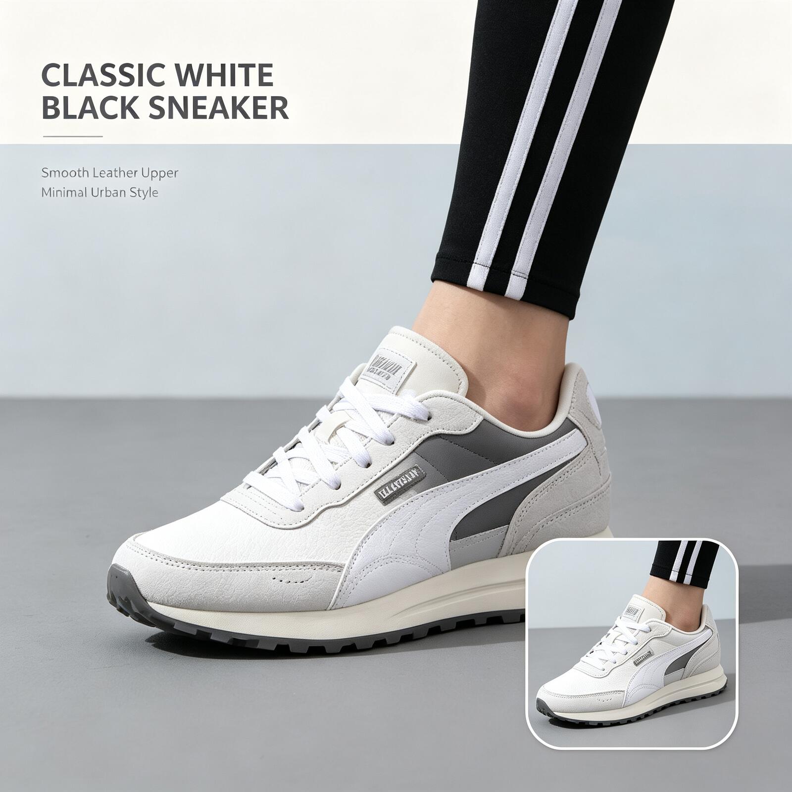 PUMA – baskets basses blanches - Women'S Shoes Puma Sneakers avis et prix