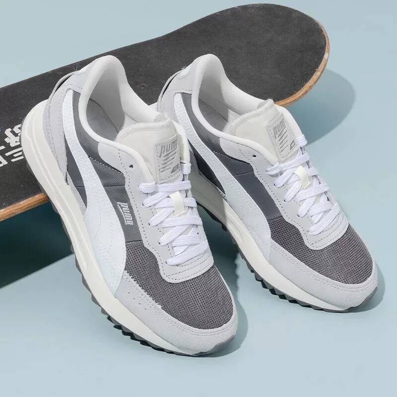 PUMA – baskets basses blanches - Women'S Shoes Puma Sneakers avis et prix