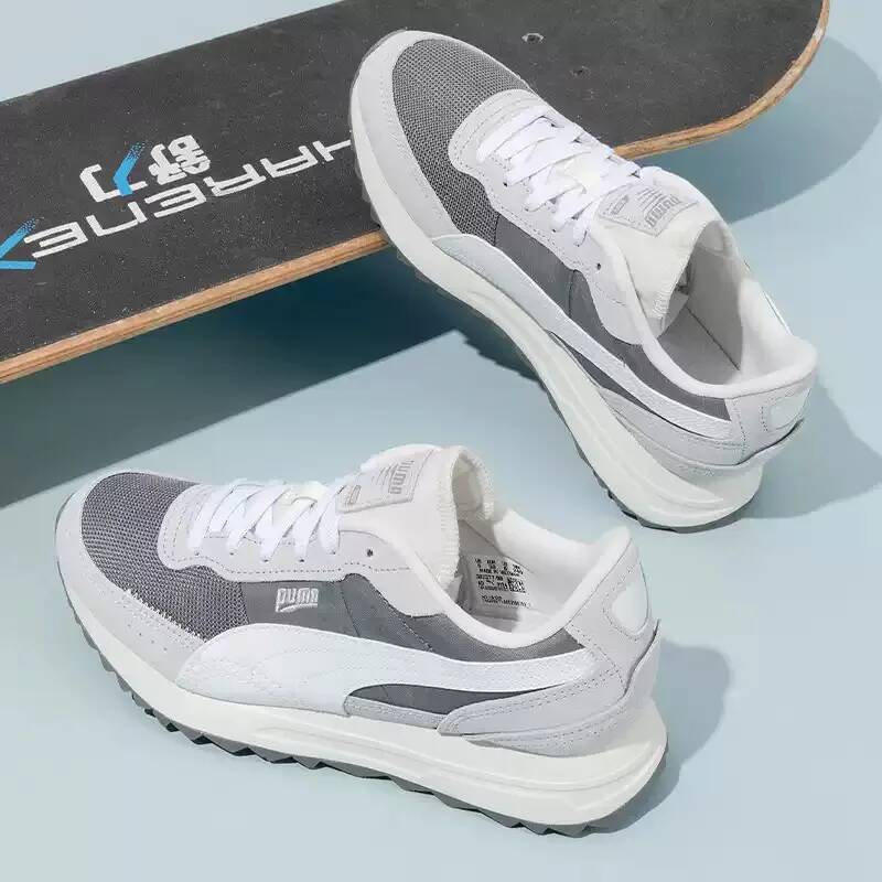 PUMA – baskets basses blanches - Women'S Shoes Puma Sneakers avis et prix