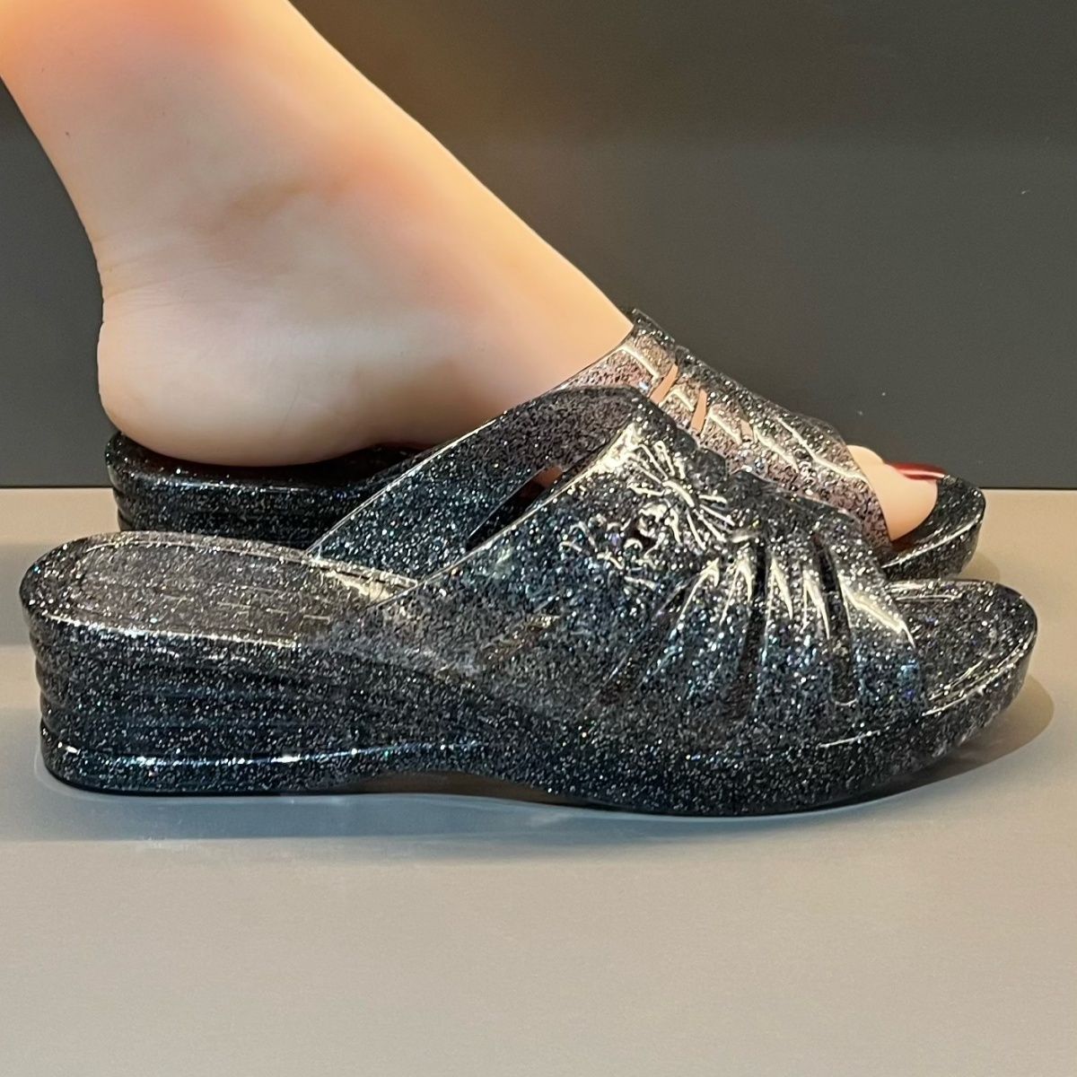 WFashion Sandales compensées e - Jelly Sandal Women avis et prix
