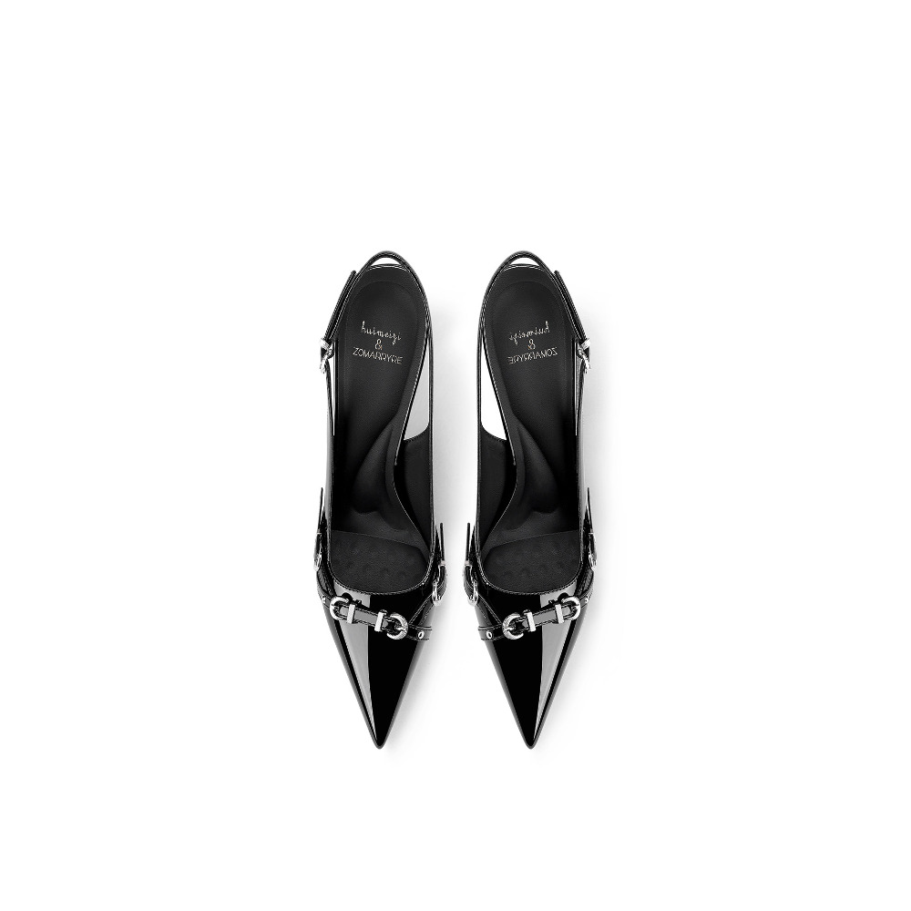 Sandales à talons fins et bout - Strappy Heeled Sandals avis et prix